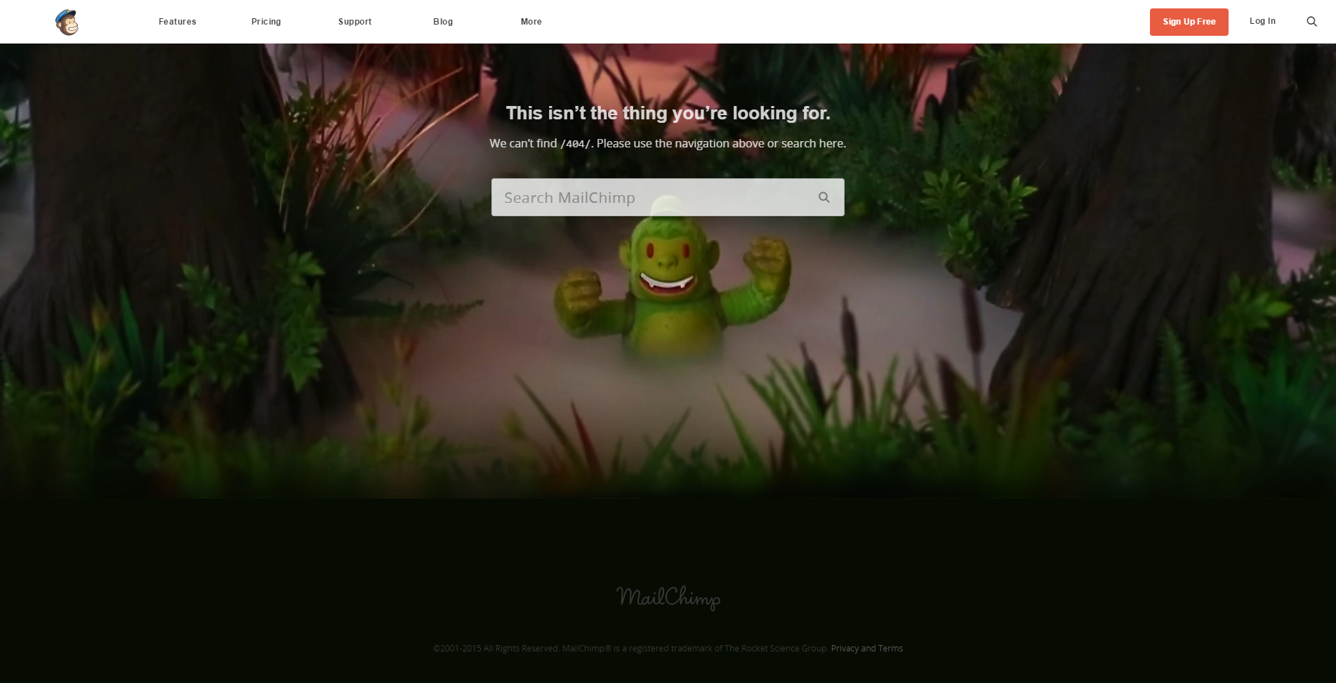 This isn t the thing you re looking for. MailChimp